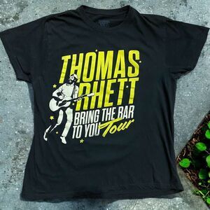Thomas Rhett Bring The Bar To You Tour Concert Merch Black T-Shirt Unisex Large